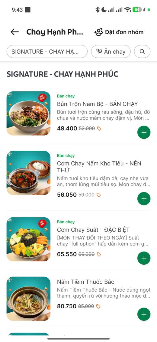 Gian hàng Chay Hạnh Phúc trên Food App — ảnh 4